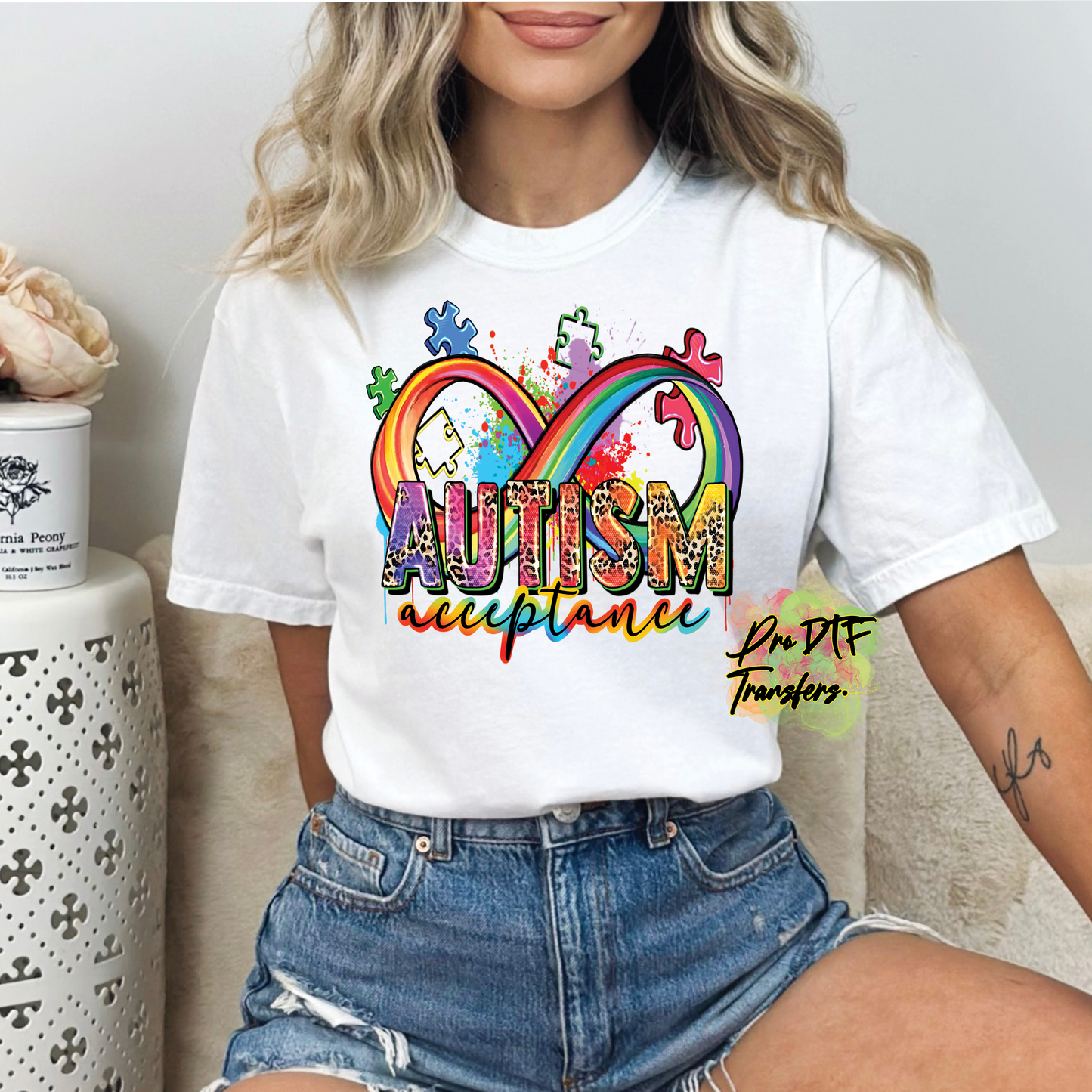 Autism Acceptance Premade DTF Design