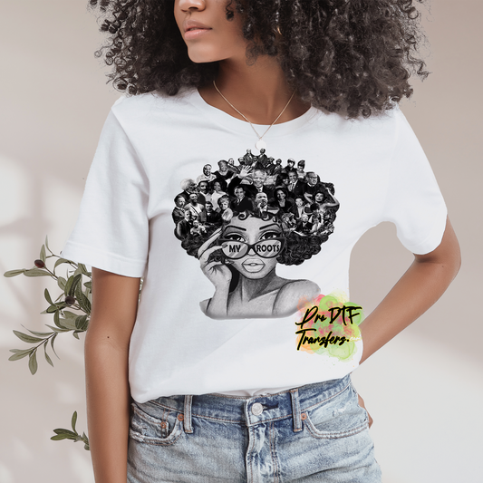 My Roots Vintage Print Premade DTF Design