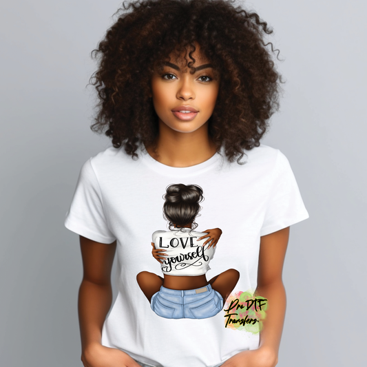 Love Yourself Premade DTF Design