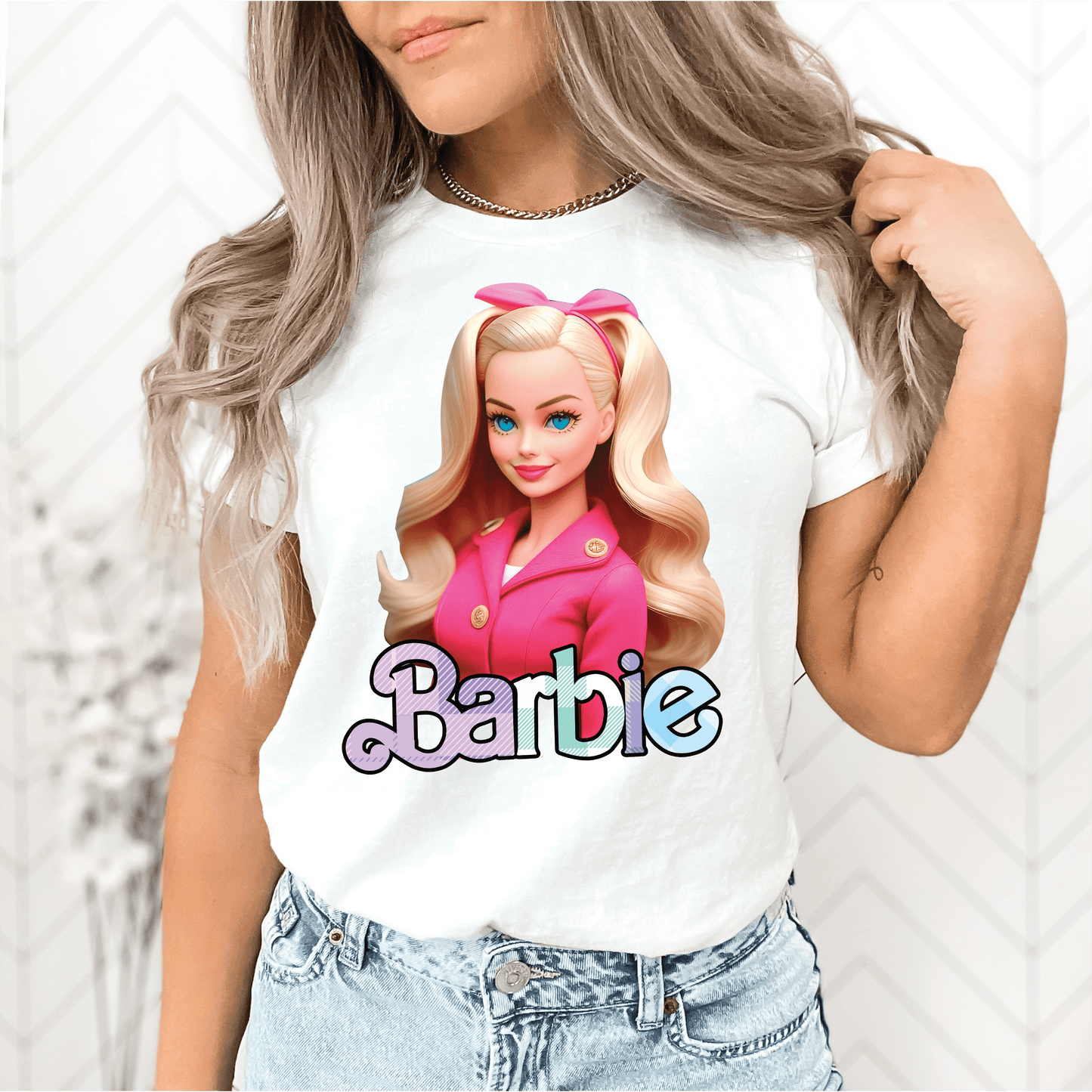 BRB47 Barbie Full Color DTF Transfer - Pro DTF Transfers