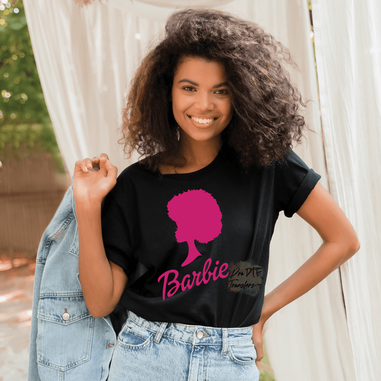 BRB58 Barbie Full Color DTF Transfer - Pro DTF Transfers