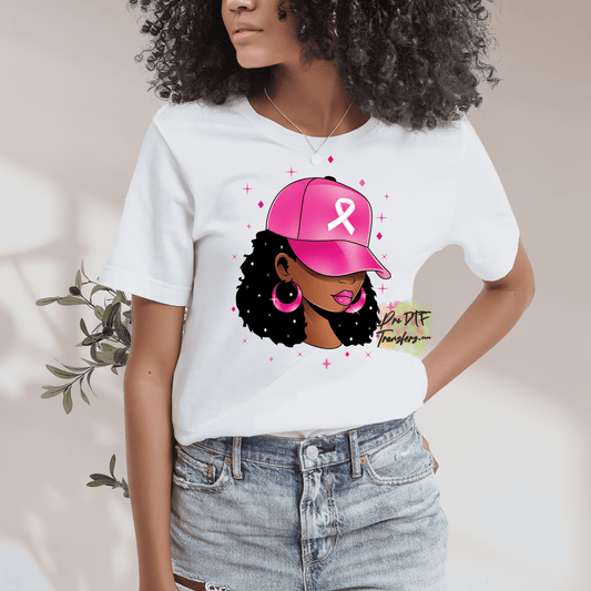 Cancer Awareness Hat Premade DTF Design