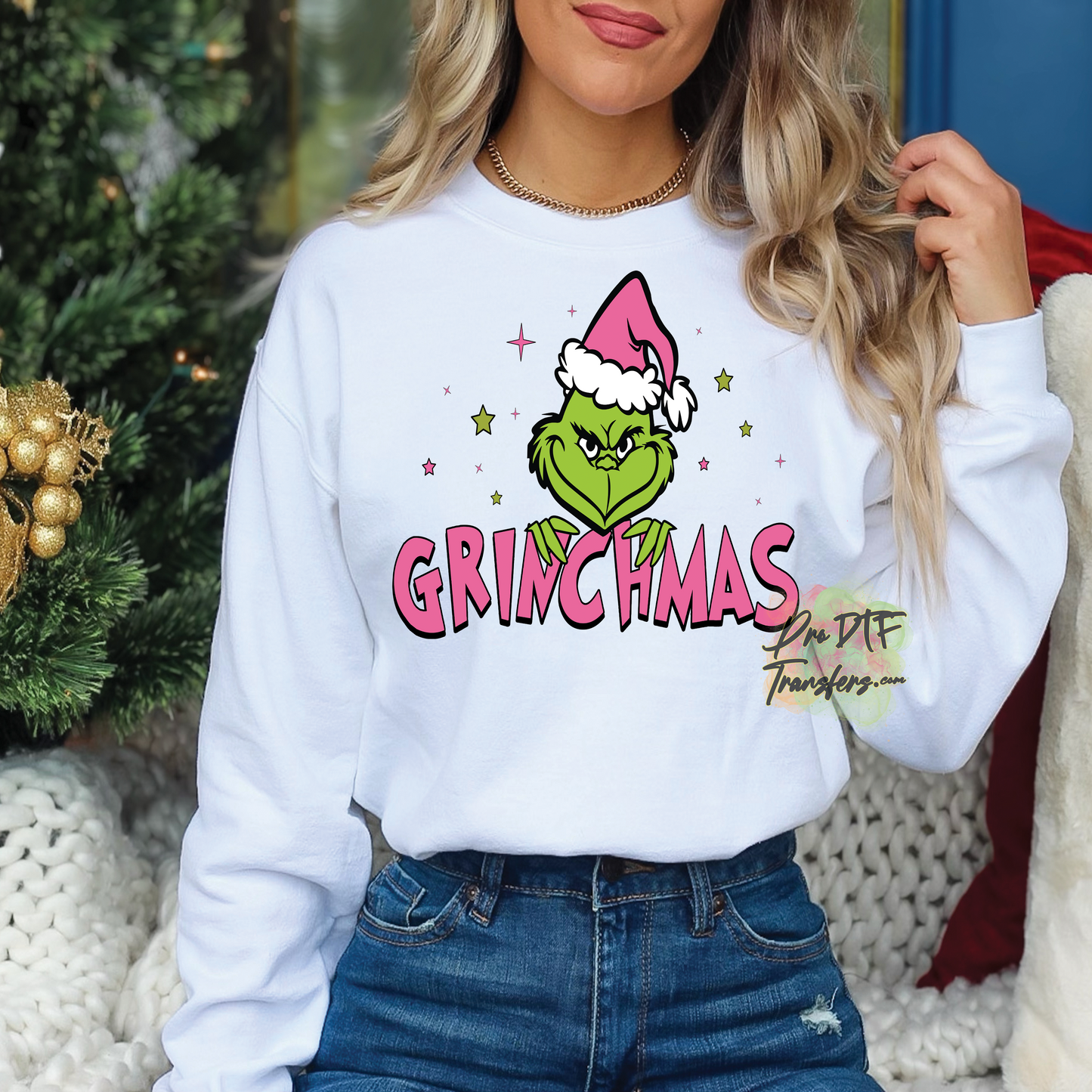 CM141 GrinchMas Full Color DTF Transfer - Pro DTF Transfers