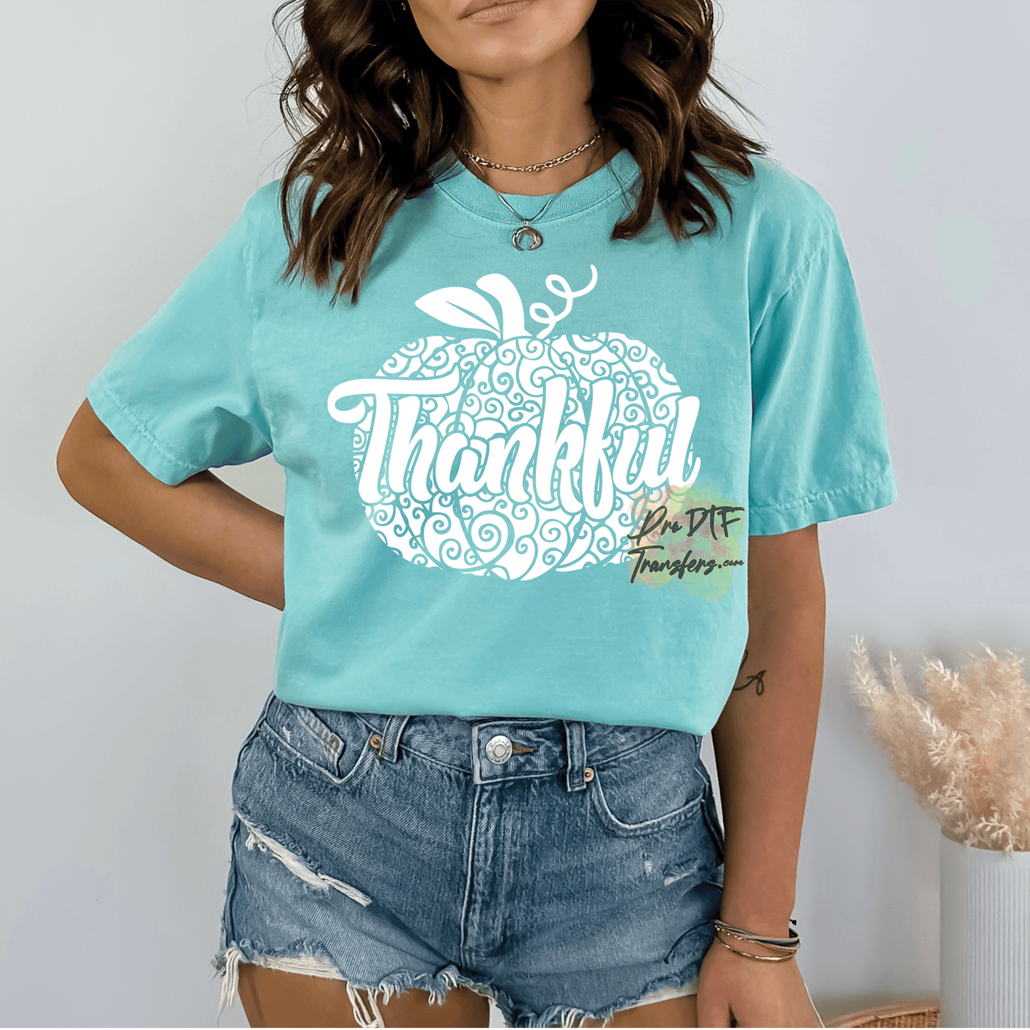 CM50 Thankful Full Color DTF Transfer - Pro DTF Transfers