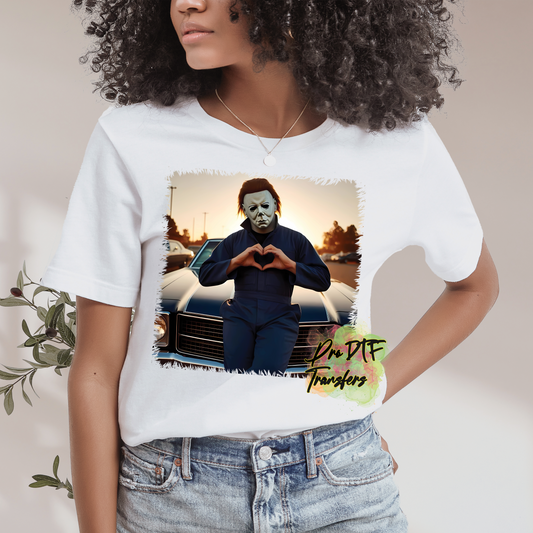 Myers Heart Premade DTF Design