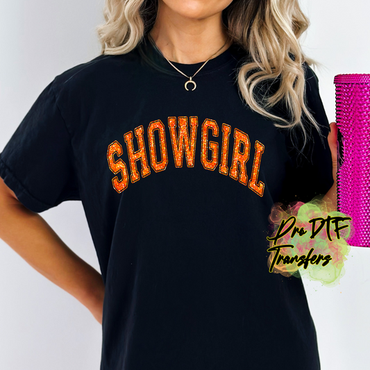Showgirl Sparkle Premade DTF Design