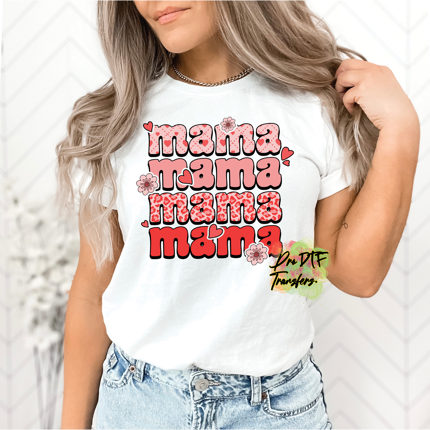 VD327 Mama Mama Mama Full Color DTF Transfer - Pro DTF Transfers