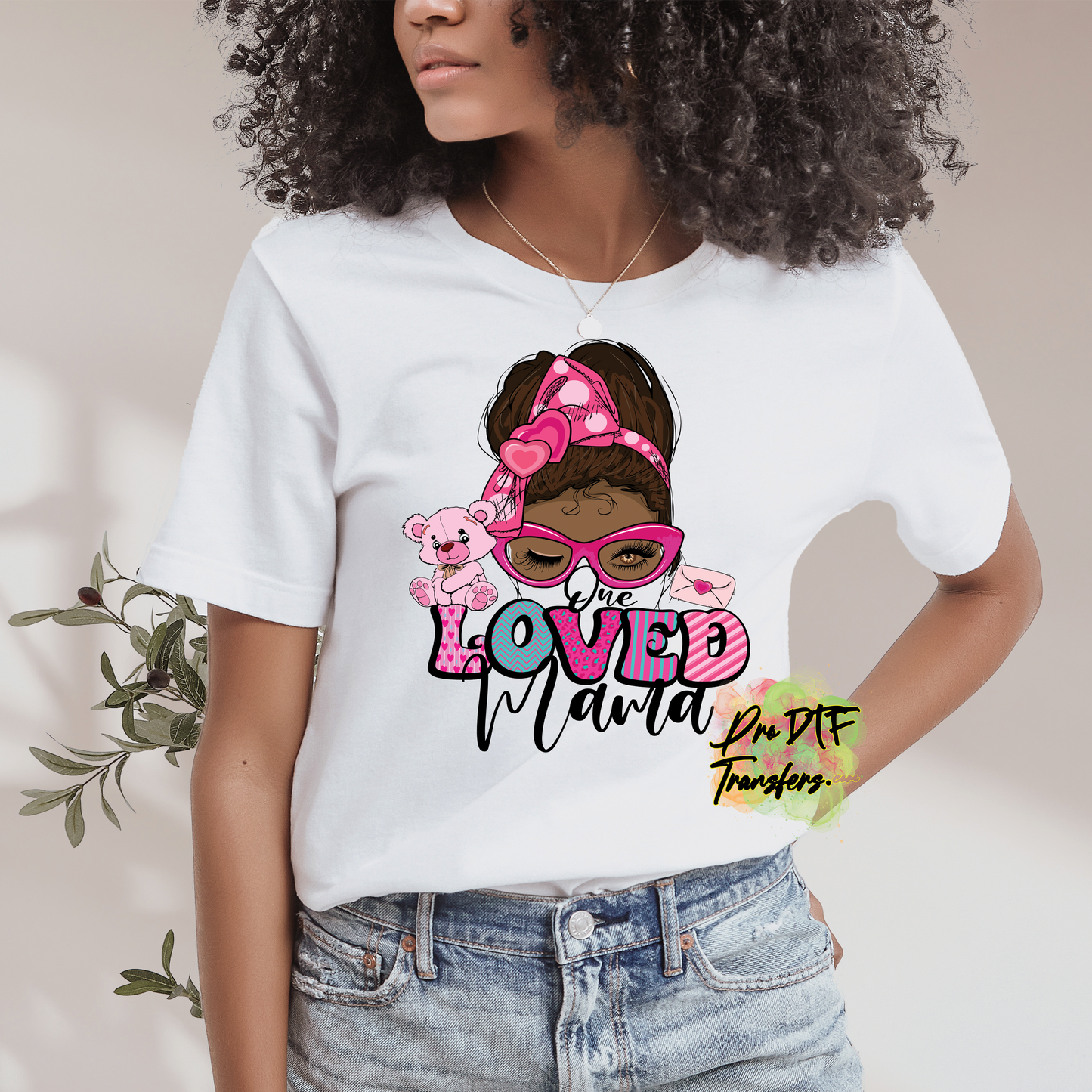 VD331 Loved Mama Wink Full Color DTF Transfer - Pro DTF Transfers