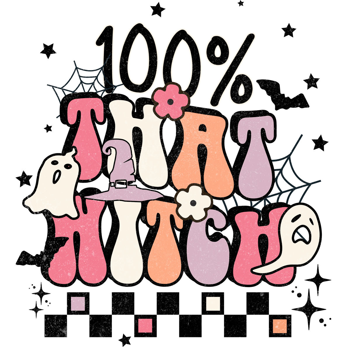 HW92 100% That Witch Full Color DTF Transfer - Pro DTF Transfers