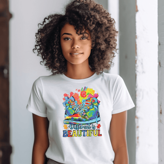 AA57 Different is Beautiful Full Color DTF Transfer - Pro DTF Transfers