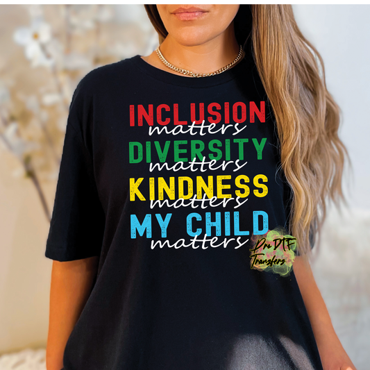 AA64 Autism My Child Full Color DTF Transfer - Pro DTF Transfers