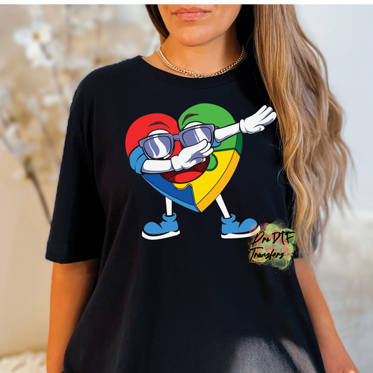 AA65 Autism Dab Full Color DTF Transfer - Pro DTF Transfers