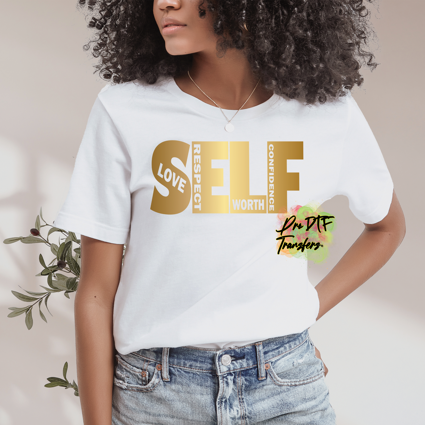 BH130 Self Love Full Color DTF Transfer - Pro DTF Transfers