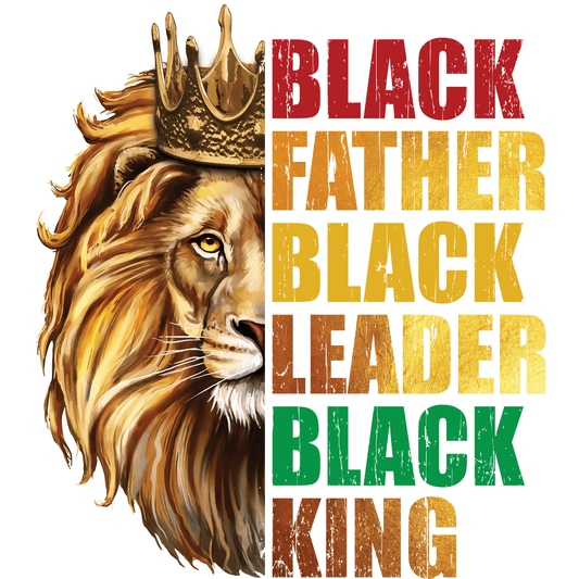BH188 Father King Print Full Color DTF Transfer - Pro DTF Transfers