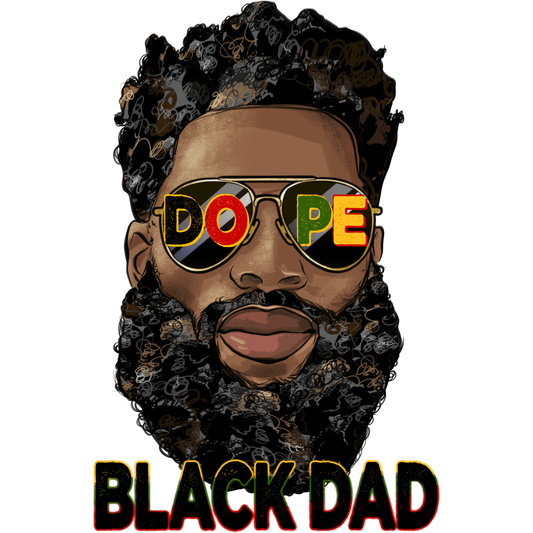 BH190 Father King Print Full Color DTF Transfer - Pro DTF Transfers