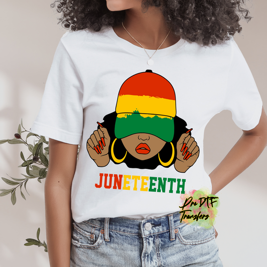 BH296 Juneteenth Full Color DTF Transfer - Pro DTF Transfers