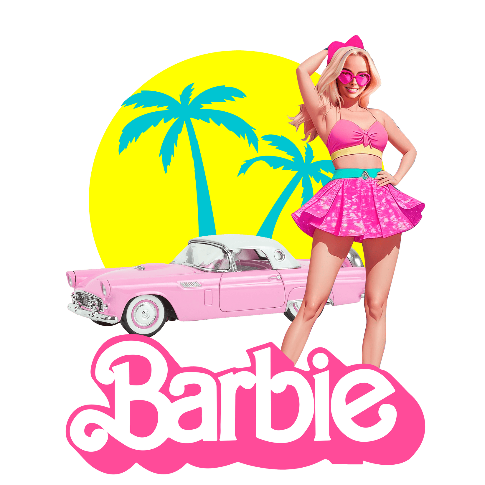 BRB50 Barbie Full Color DTF Transfer – Pro DTF Transfers