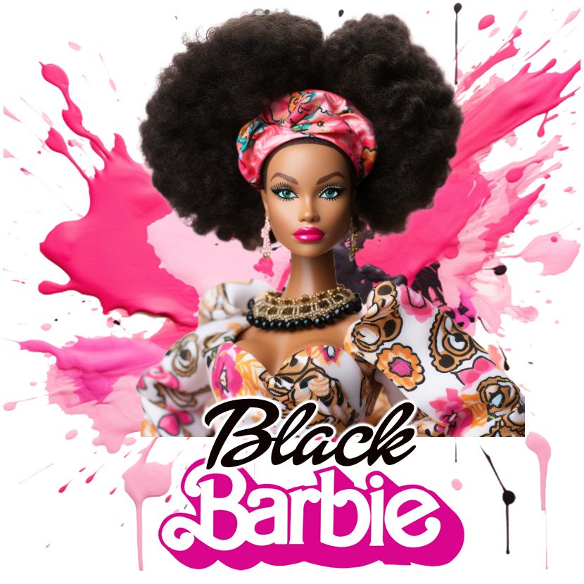 BRB60 Barbie Full Color DTF Transfer - Pro DTF Transfers