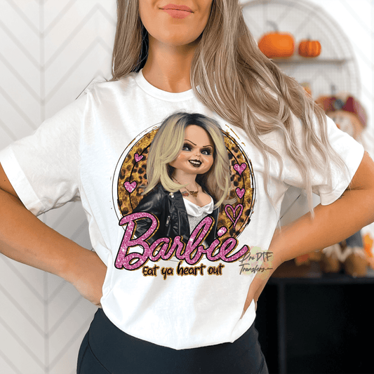 BRB61 Barbie Halloween Full Color DTF Transfer - Pro DTF Transfers