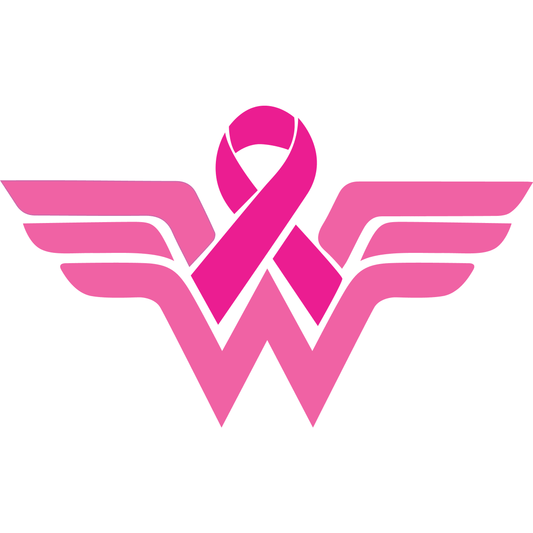 CA24 Cancer Wonder Woman Full Color DTF Transfer - Pro DTF Transfers