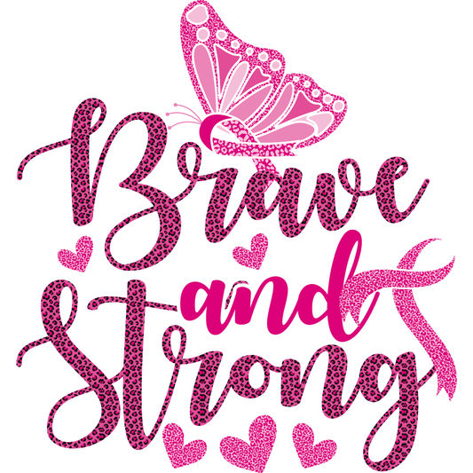 CA3 Brave and Strong Full Color DTF Transfer - Pro DTF Transfers