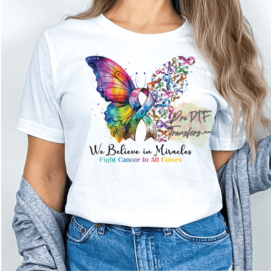 CA36 We Believe Full Color DTF Transfer - Pro DTF Transfers