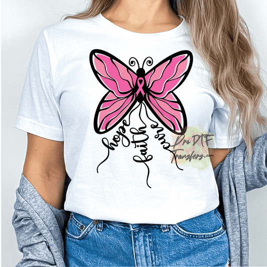 CA39 Hope Faith Cure Full Color DTF Transfer - Pro DTF Transfers