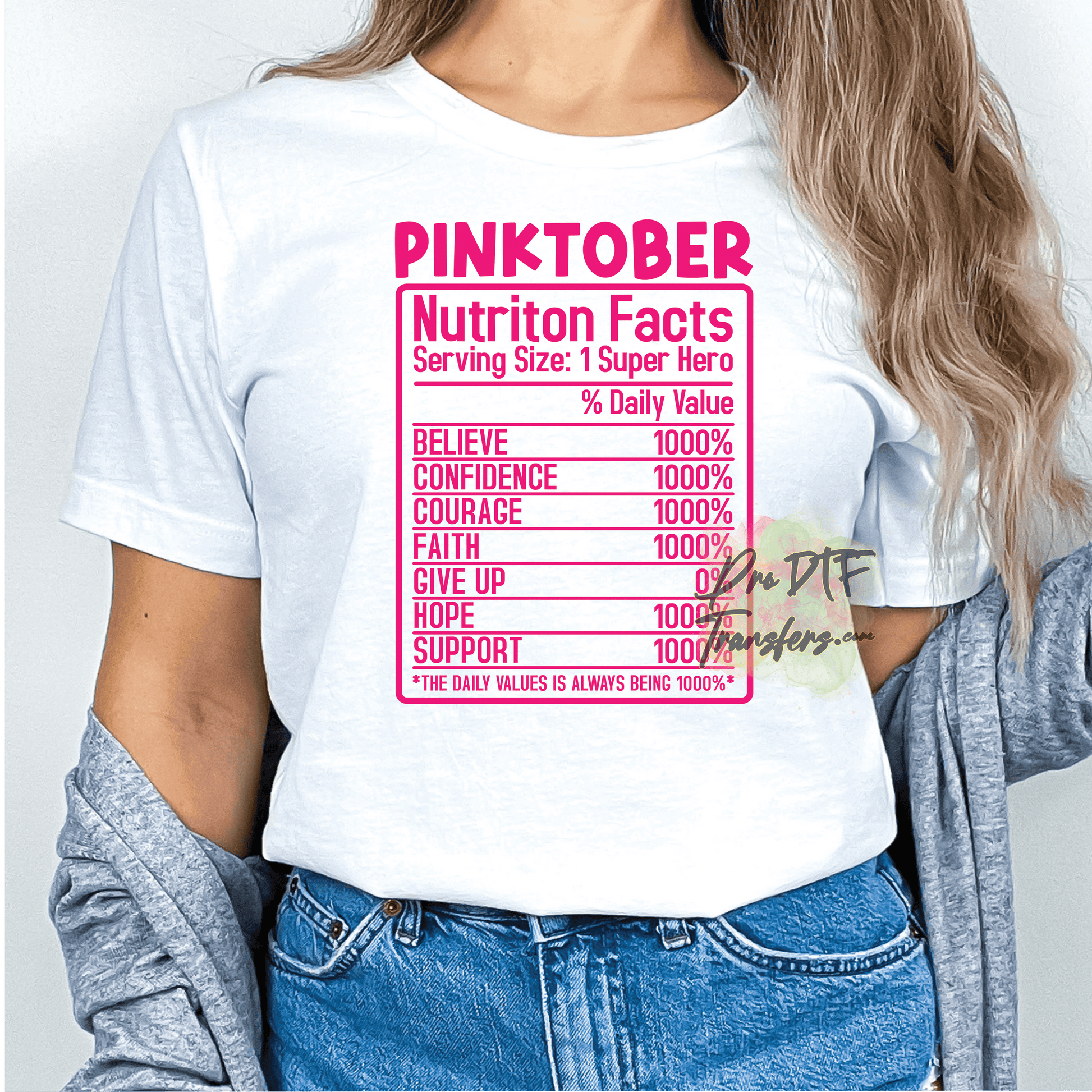 CA40 PinkTober Full Color DTF Transfer - Pro DTF Transfers