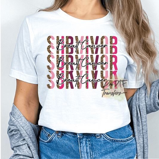 CA44 Survivor Survivor Full Color DTF Transfer - Pro DTF Transfers