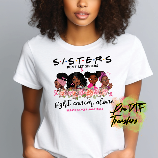 CA80 Sisters Fight Full Color DTF Transfer