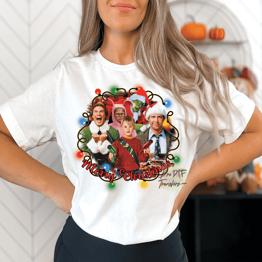 CM11 Merry Christmas Full Color DTF Transfer - Pro DTF Transfers