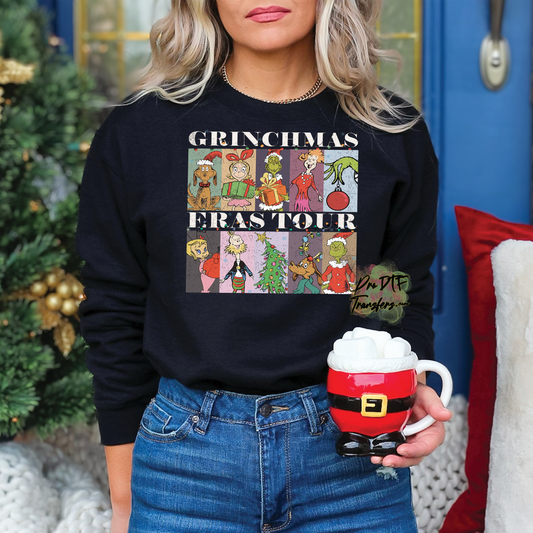 CM137 Grinchmas Eras Tour Full Color DTF Transfer - Pro DTF Transfers