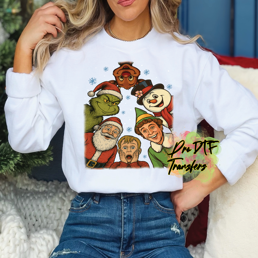 CM267 Christmas Movies Full Color DTF Transfer