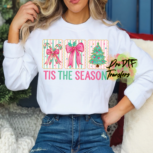CM271 Tis the Season Full Color DTF Transfer
