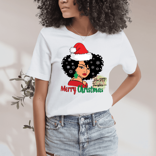 CM60 Merry Christmas Full Color DTF Transfer - Pro DTF Transfers