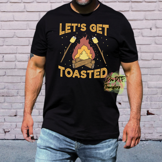 CP16 Let's get Toasted Color DTF Transfer - Pro DTF Transfers