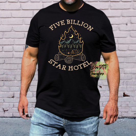 CP7 Five Billion Star Full Color DTF Transfer - Pro DTF Transfers