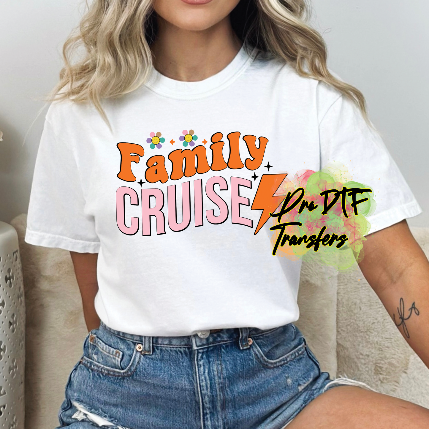 CR10 Family Cruise Full Color DTF Transfer