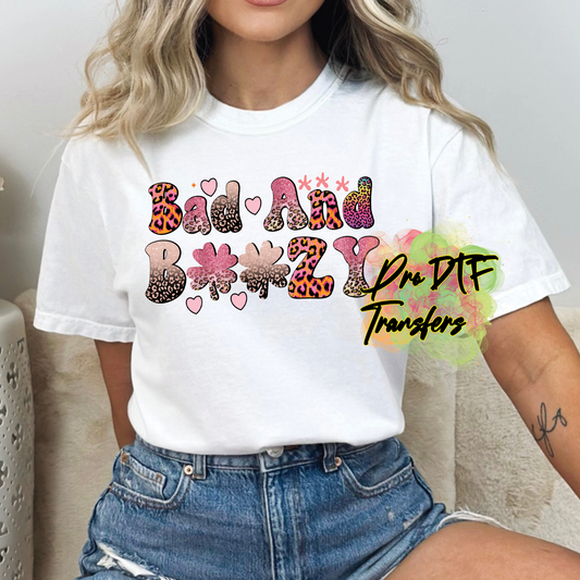 CR11 Bad and Boozy Cruise Full Color DTF Transfer