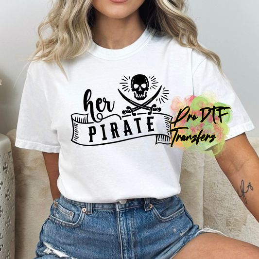 CR13 Her Pirate Cruise Full Color DTF Transfer
