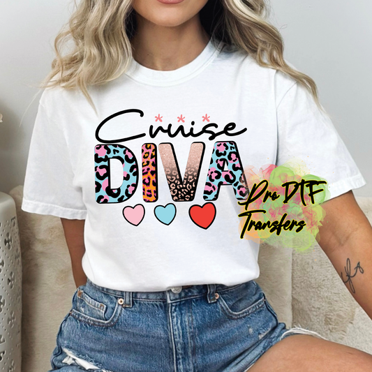 CR3 Cruise Diva Full Color DTF Transfer