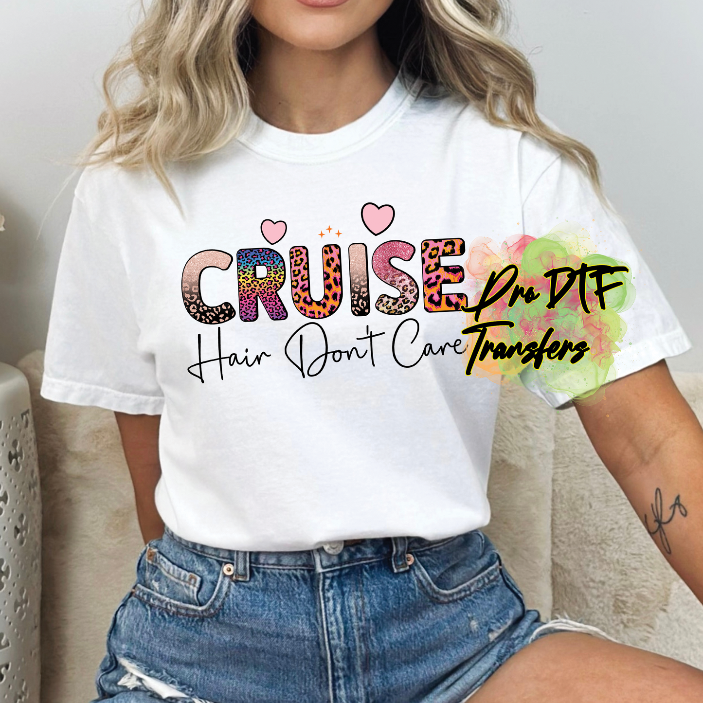CR4 Cruise Hair Full Color DTF Transfer
