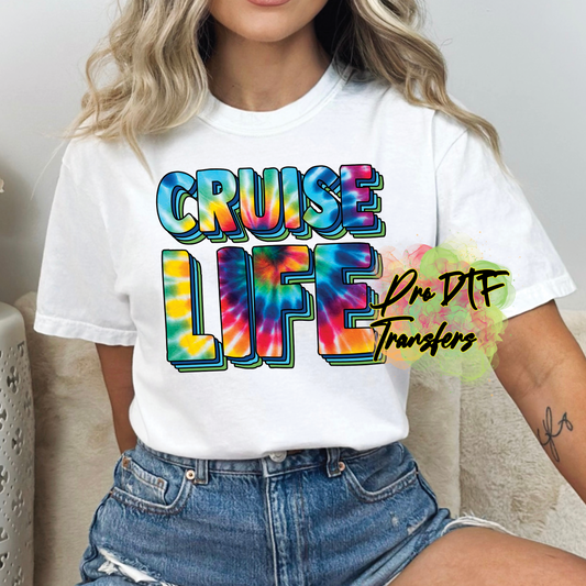 CR6 Cruise Life Full Color DTF Transfer
