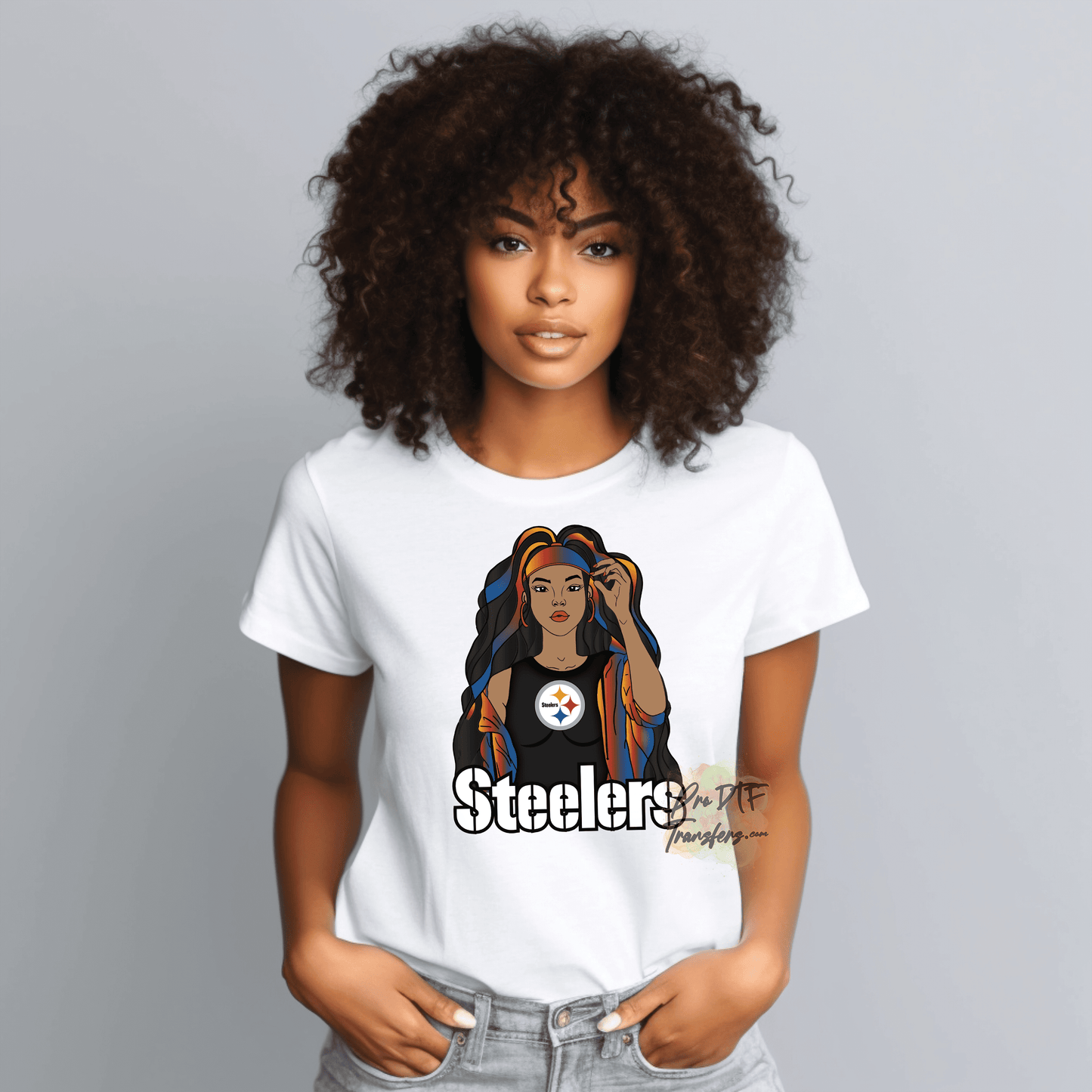 FB2G Football Girl Teams Full Color DTF Transfer