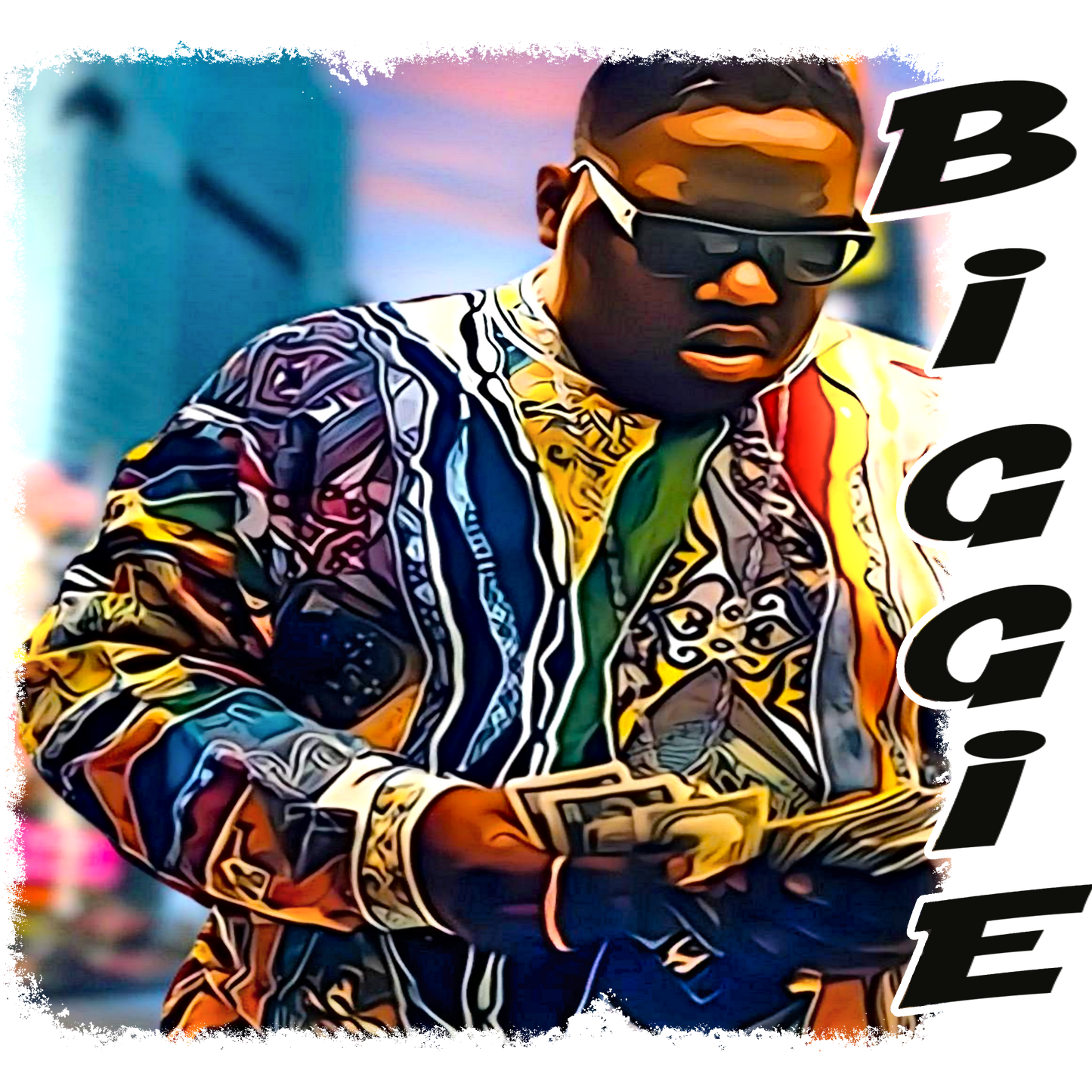 HH122 Biggie Smalls Full Color DTF Transfer - Pro DTF Transfers