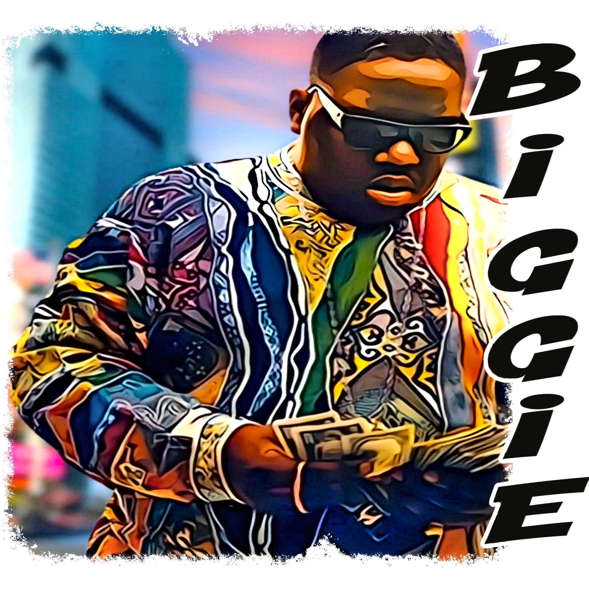 HH122 Biggie Smalls Full Color DTF Transfer - Pro DTF Transfers