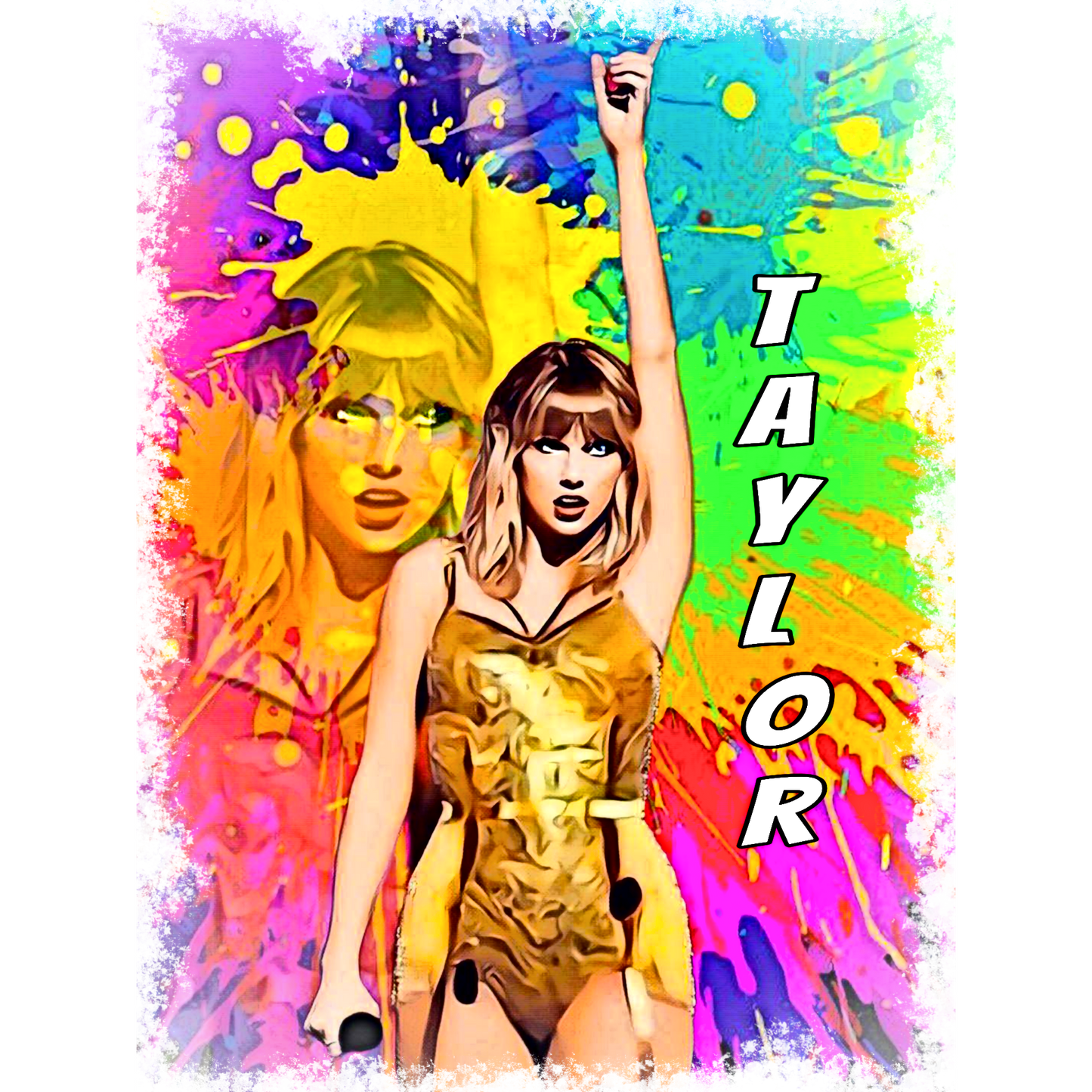HH126 T Swift Full Color DTF Transfer - Pro DTF Transfers