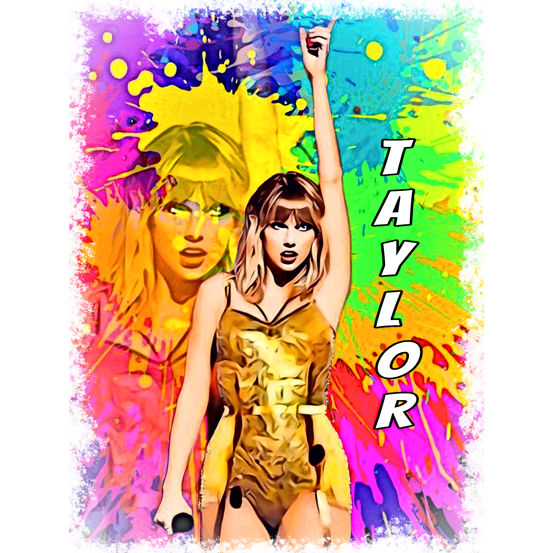 HH126 T Swift Full Color DTF Transfer - Pro DTF Transfers