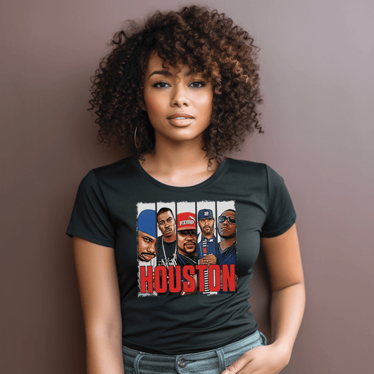 HH127 H-Town Rappers Full Color DTF Transfer - Pro DTF Transfers