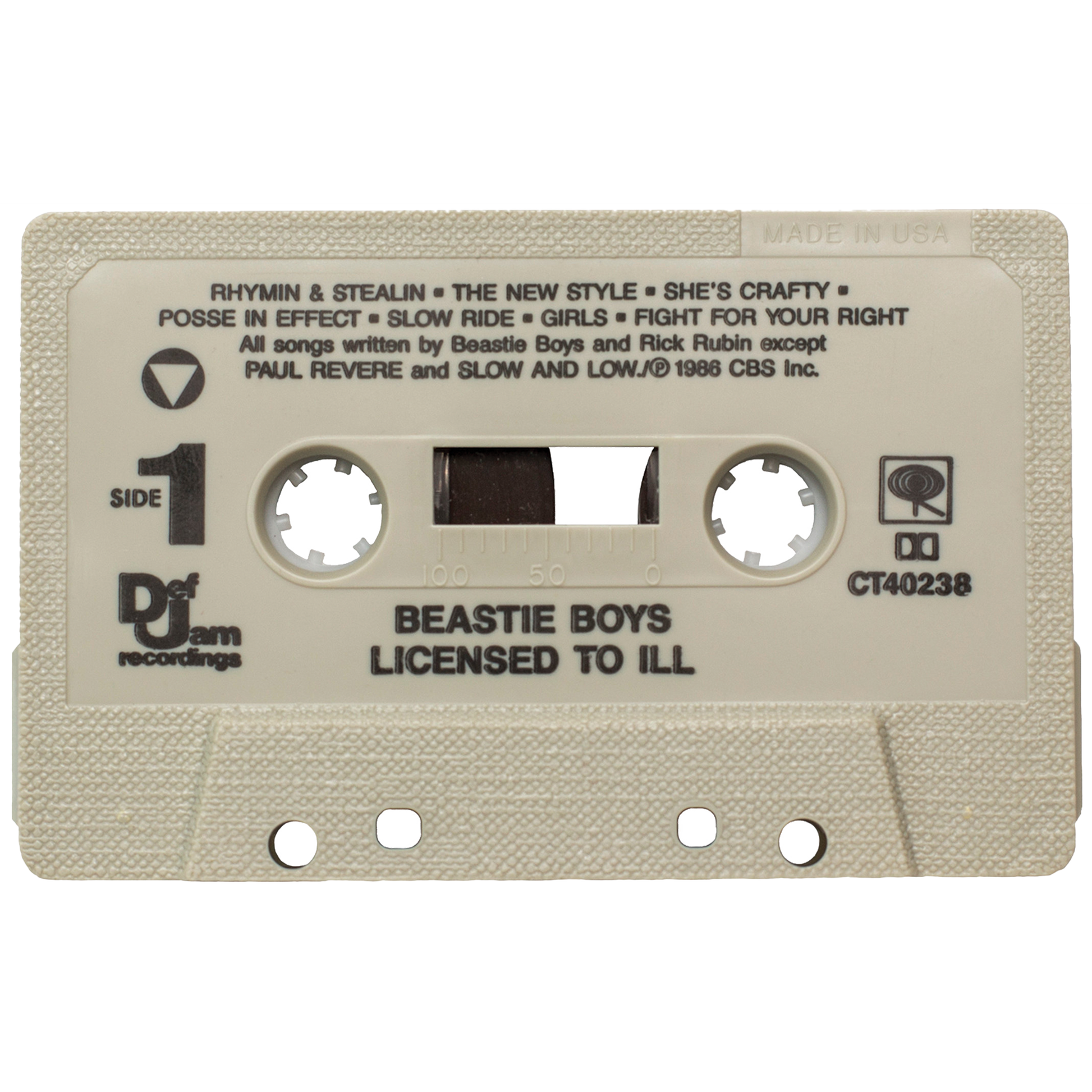 HH131 Beastie Boys Tape Full Color DTF Transfer - Pro DTF Transfers